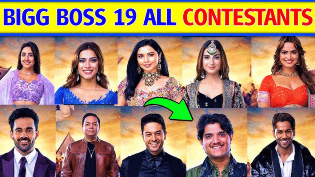 Bigg Boss 19 Contestants 16 Power-Packed Stars (1)