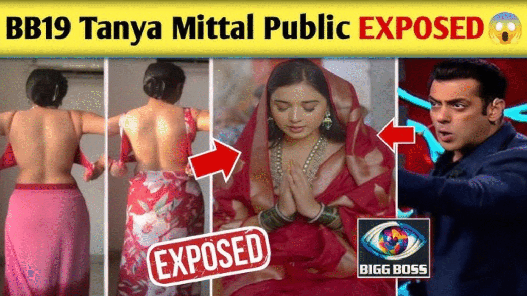 Exposed in Bigg Boss 19 Tanya Mittal’s Secret Lies About Riches