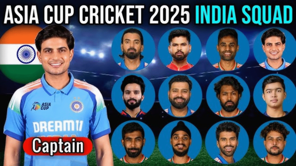 India Asia Cup 2025 T20I Fixtures Full Schedule, Dates