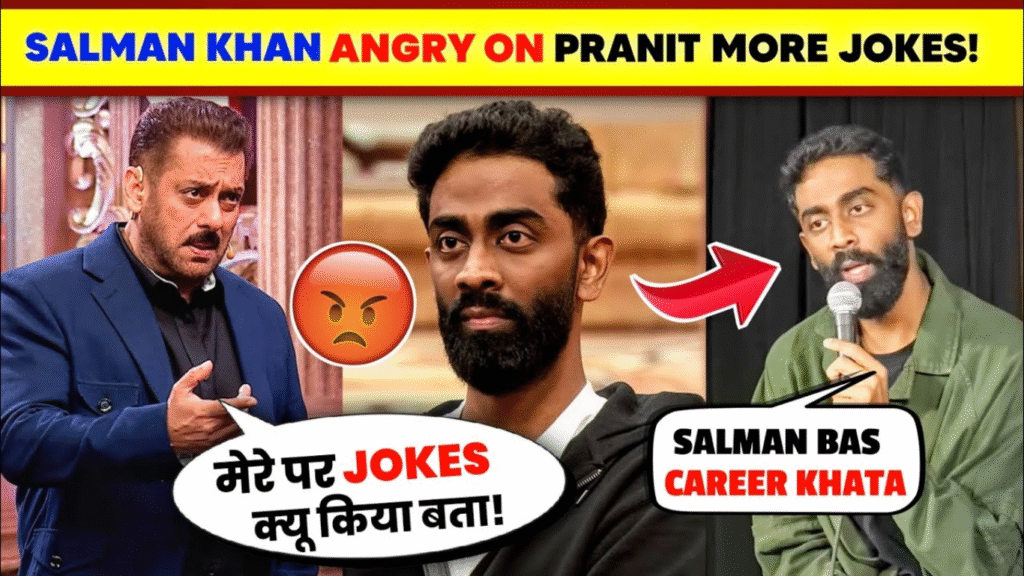 Bigg Boss 19 Salman Khan Loses Cool on Pranit