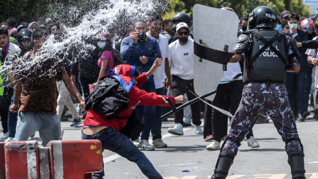 Nepal Protests Army Patrols Kathmandu Streets